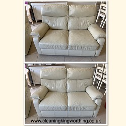 Leather cleaning Worthing